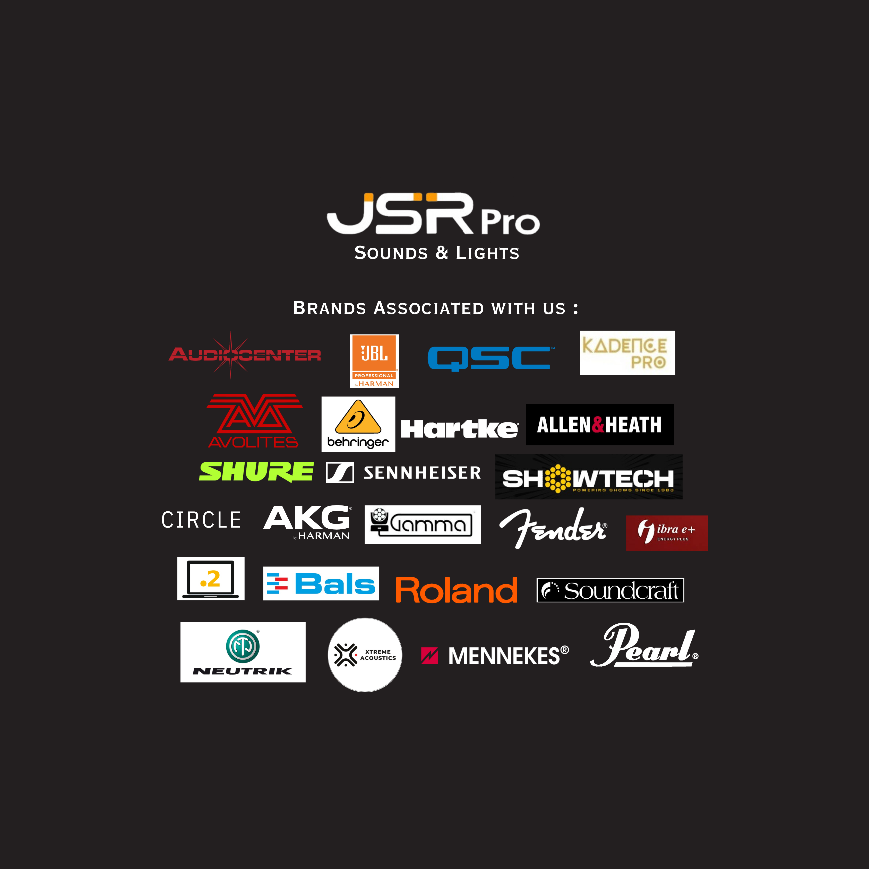 JSR Pro Professional Audio Setup